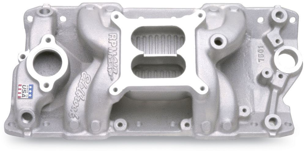 EDELBROCK SBC Performer RPM A/G Manifold - 262-400 7501