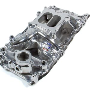 EDELBROCK BBC Performer RPM A/G Manifold- O/P- Polished 75611