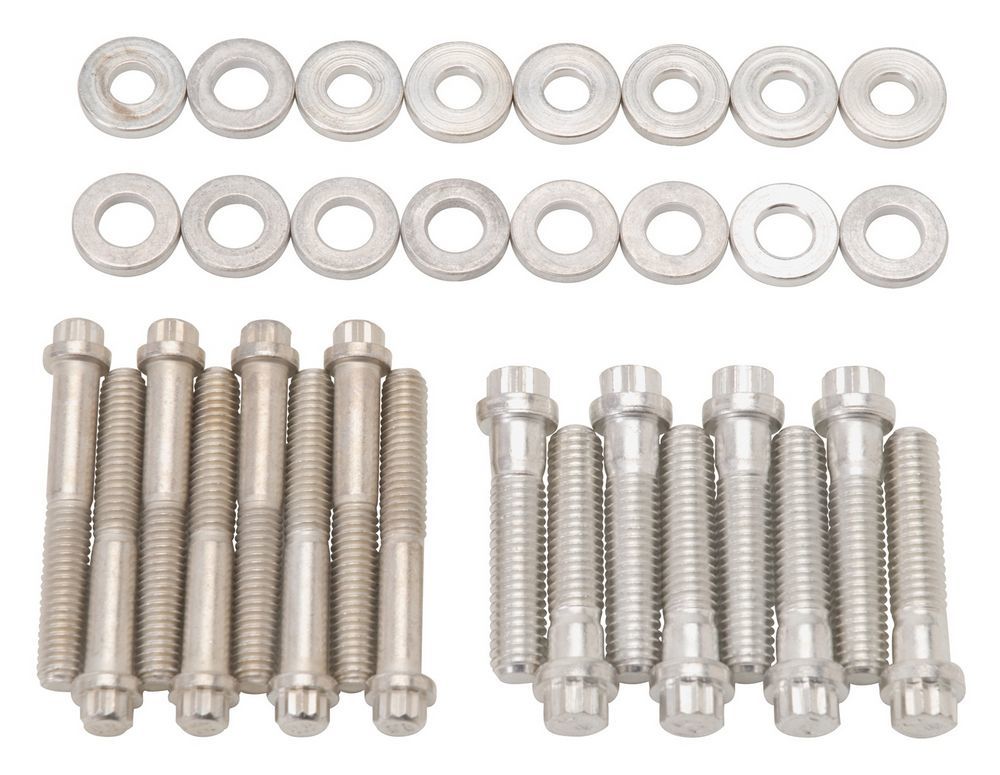 EDELBROCK Intake Bolt Kit - SBF 8529