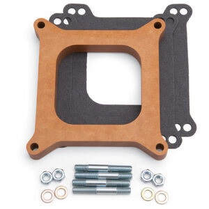 EDELBROCK 3/4in Carb Spacer - Wood Style 8719