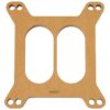 EDELBROCK 1/2in Carb Spacer - Wood Fiber Laminate 8722