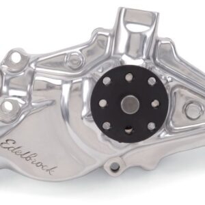 EDELBROCK SBC Water Pump - Short  Polished 8820