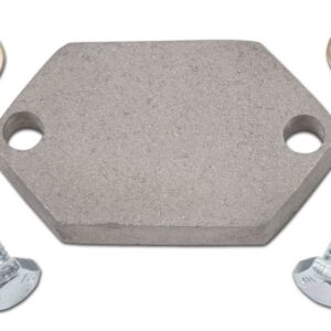 EDELBROCK Choke Block-Off Plate - Ford 351M/400 8971