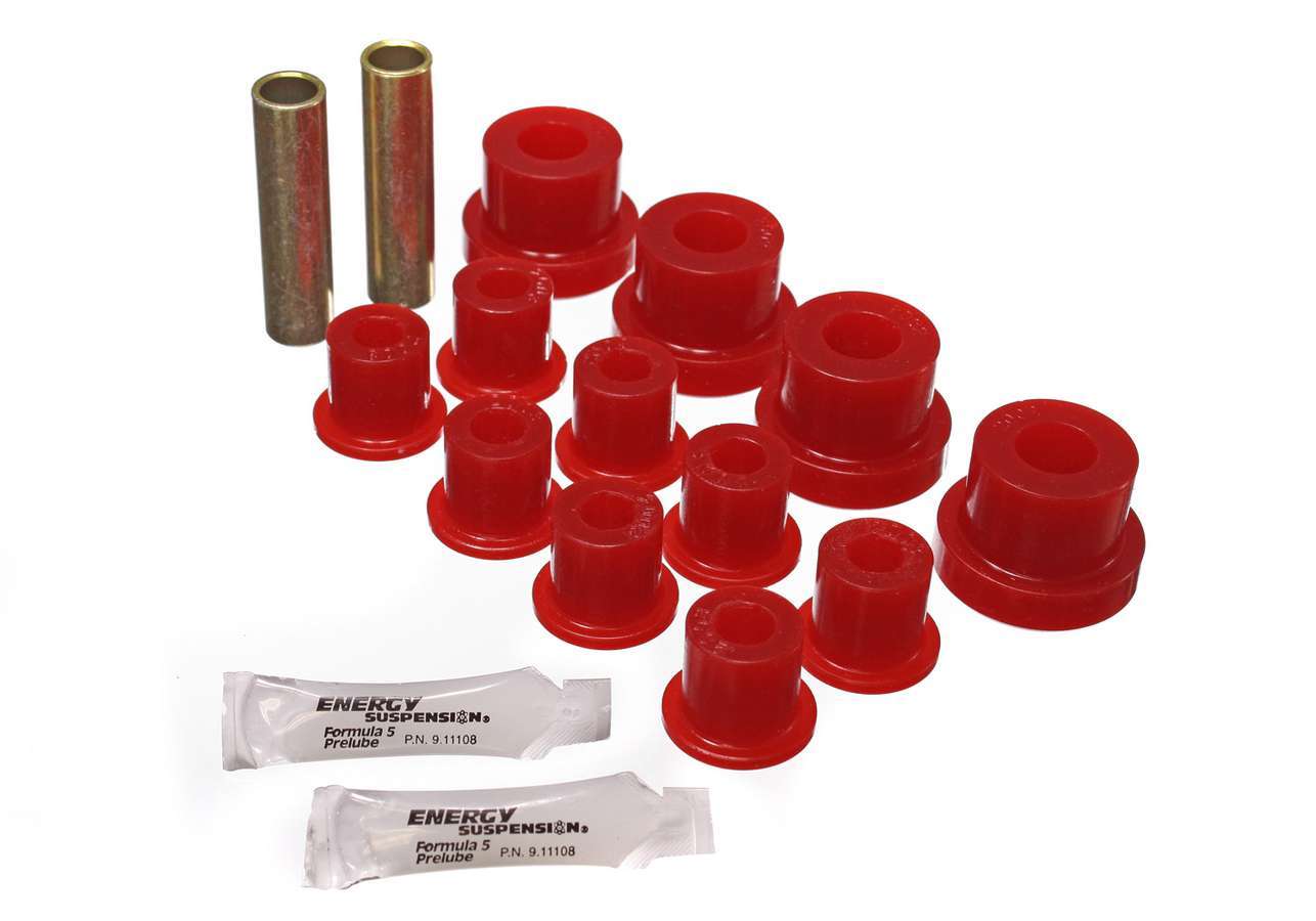 ENERGY SUSPENSION 76-86 CJ Frt Sprng Bush Red 2.2102R