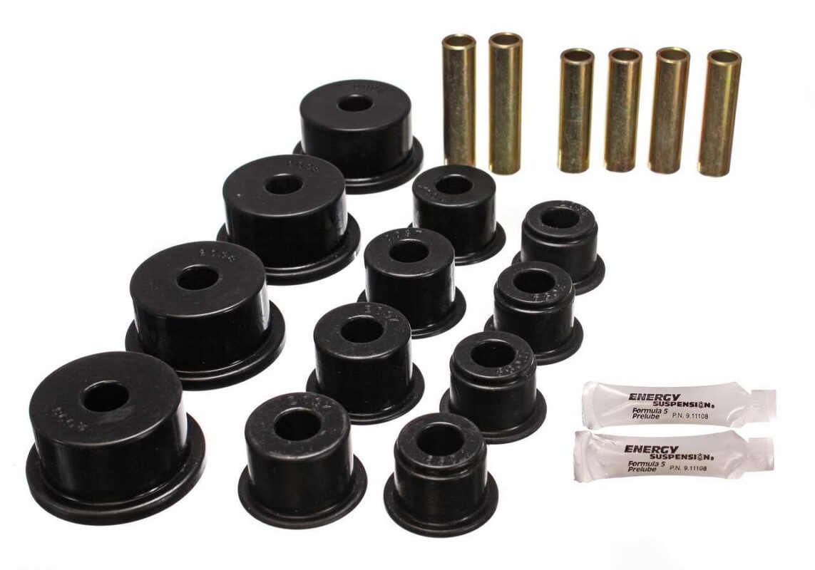 Energy Suspension 84 98 Jeep Rear Leaf Spring Bushing Set 22109g 