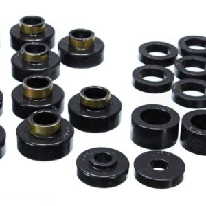 ENERGY SUSPENSION 80-86 CJ Body Mounts Black 2.4102G