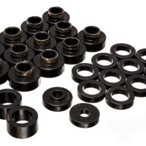 ENERGY SUSPENSION 81-86 CJ8 Body Mounts Black 2.4104G
