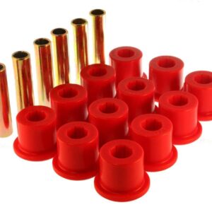 ENERGY SUSPENSION Chevy Rear Spring Bushing Set Red 3.2106R