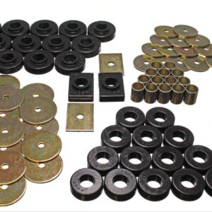 ENERGY SUSPENSION Gm Body Mounts Black 3.4106G