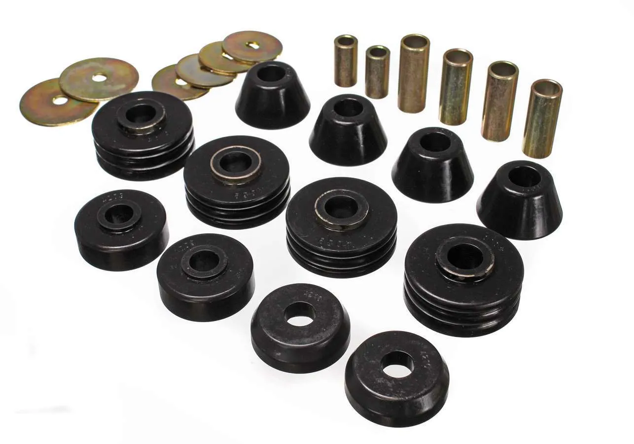 ENERGY SUSPENSION Gm Cab Mounts Black 3.4108G