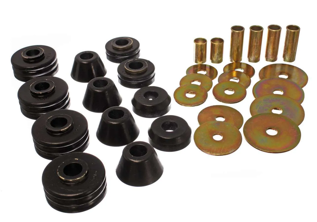 ENERGY SUSPENSION Gm Cab Mounts Black 3.4109G