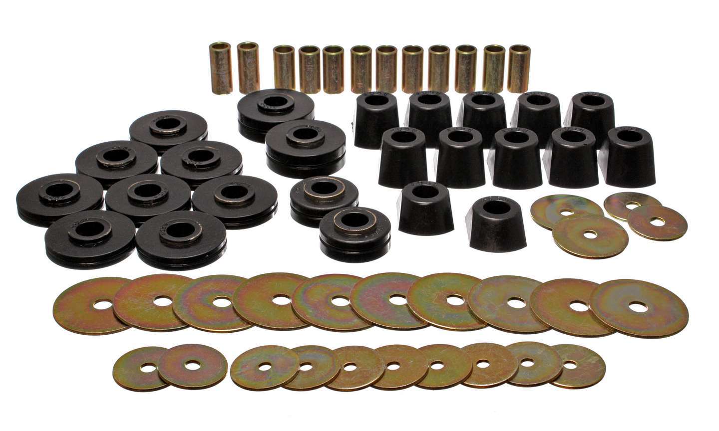 ENERGY SUSPENSION 4wd Blazer Body Mounts Black 3.4110G