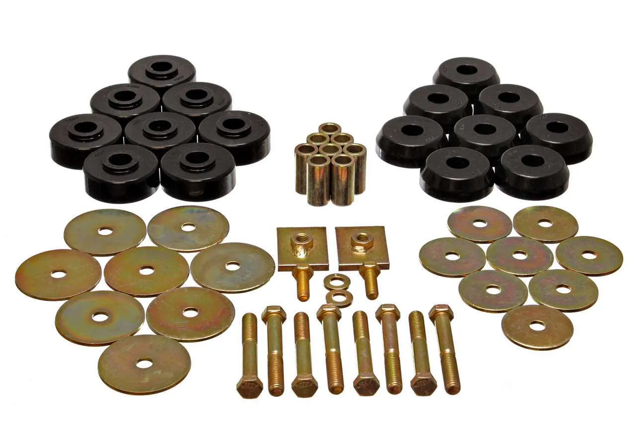 ENERGY SUSPENSION BODY MOUNT SET EXC. CCON VERTIBLE 3.4166G