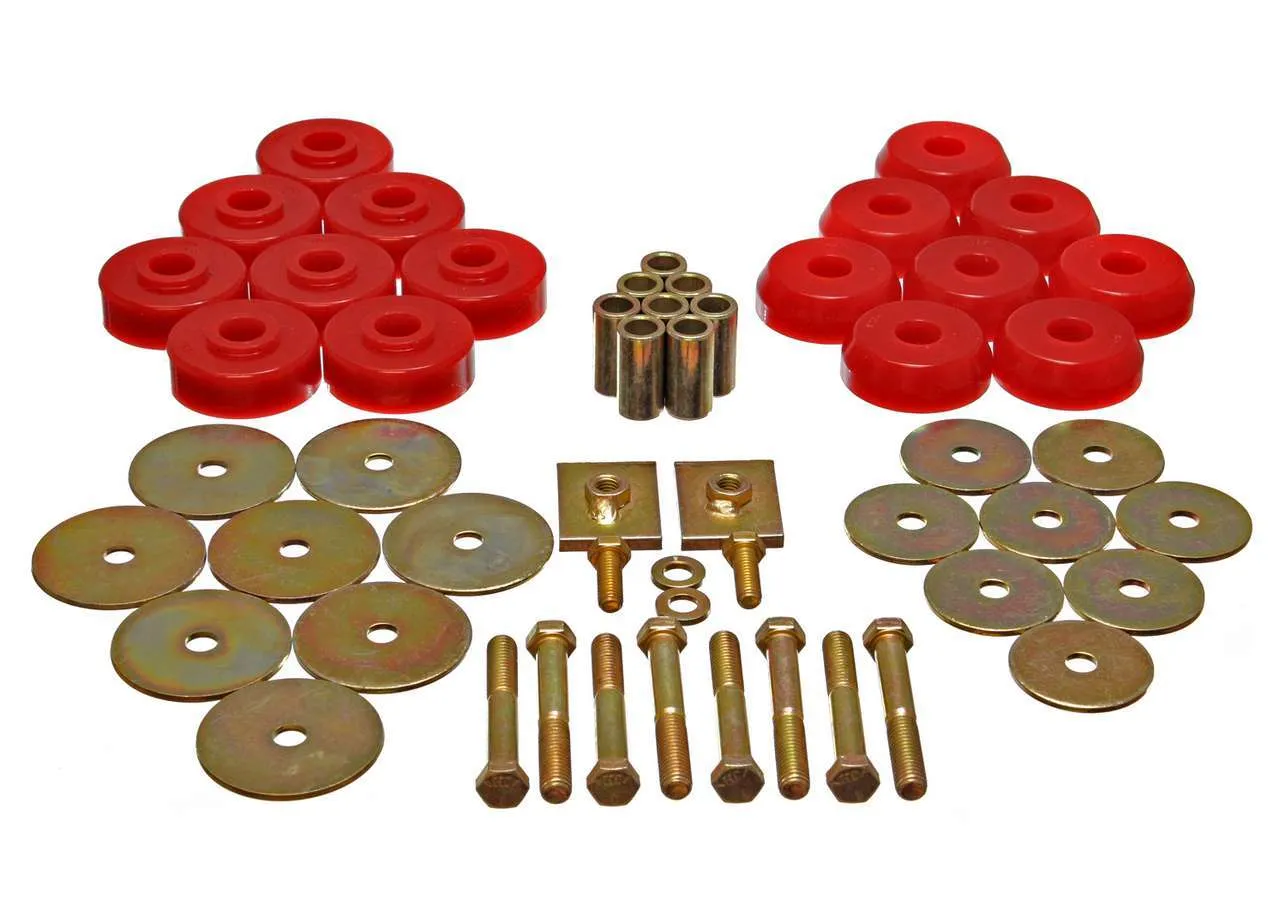 ENERGY SUSPENSION BODY MOUNT SET EXC. CCON VERTIBLE 3.4166R