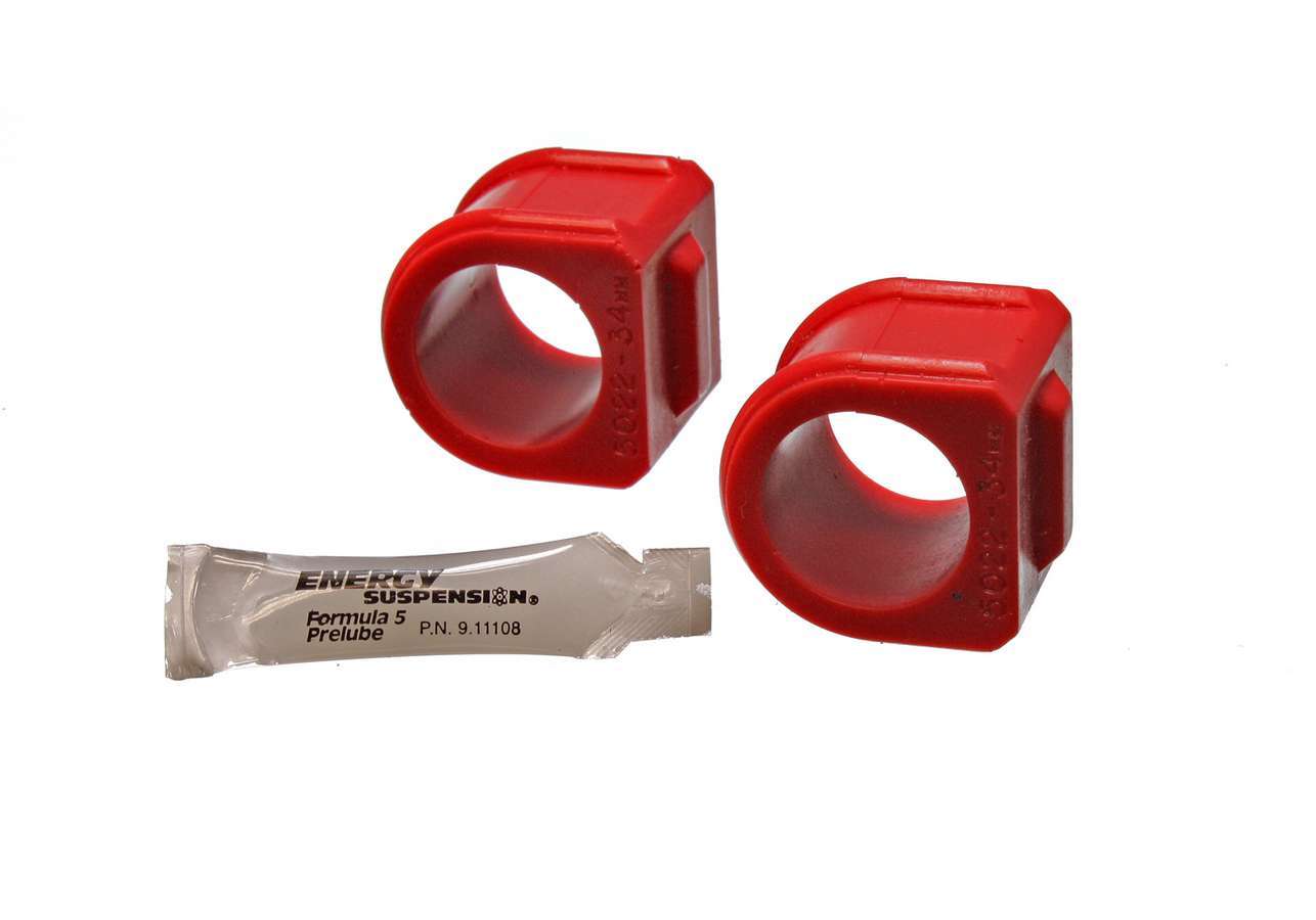 ENERGY SUSPENSION Gm 32mm Frt Stab Bushing Set Red 3.5130R