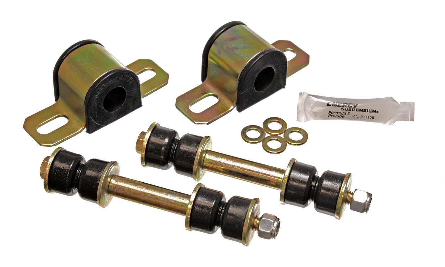 ENERGY SUSPENSION Gm 23mm Rr Stab Bushing Set Black 3.5146G