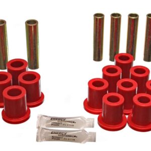 ENERGY SUSPENSION Ford Complete Spring & Shackle Set Red 4.2103R