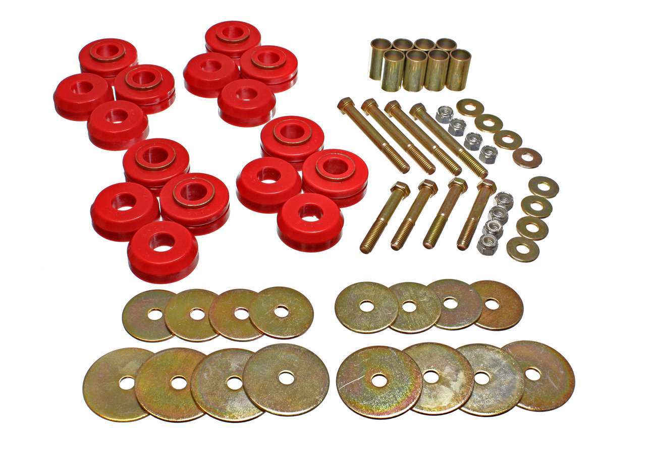 ENERGY SUSPENSION 66-77 Bronco Body Mnt w/Hardware 4.4110R