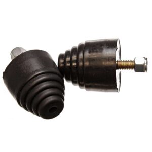 ENERGY SUSPENSION Bump Stop 2-1/8 x 2in Stepped Cone Pair 9.9101G