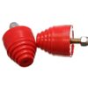 ENERGY SUSPENSION Bump Stop 2-1/8 x 2in Stepped Cone Pair 9.9101R