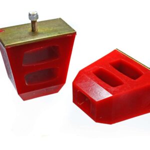 ENERGY SUSPENSION Bump Stop 4-1/2 x 4-1/2 x 2-1/2 Pair 9.9104R