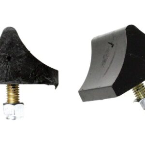 ENERGY SUSPENSION Bump Stop 1-3/8 x 2-3/8 x 2 Rect Pointed Pair 9.9119G