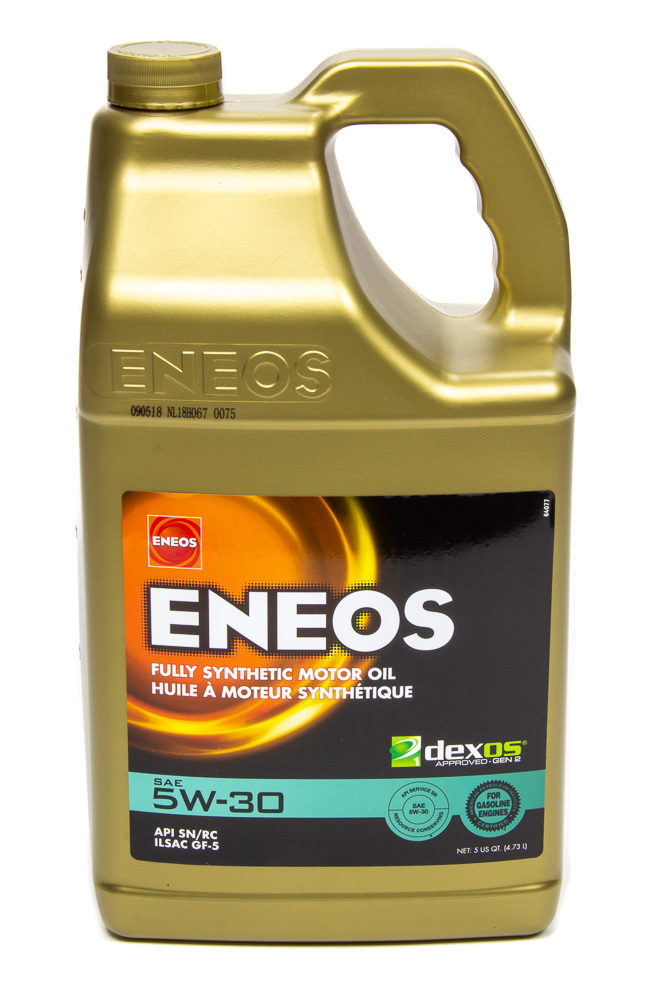 ENEOS Full Syn Oil Dexos 1 5w30 5 Qt 3703-320