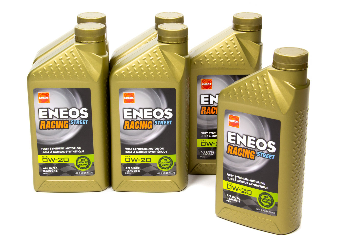 ENEOS Racing Street 0w20 Case 6 X 1Qt 3901-302