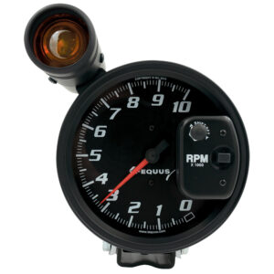 EQUUS 5in Dia Tachometer 10K RPM w/Ext Shift-Lite E6080