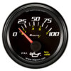 EQUUS 2.0 Dia Oil Pressure Gauge Black  0-100psi E6234