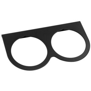 EQUUS Gauge Mount Panel 2 in Black Double E9922