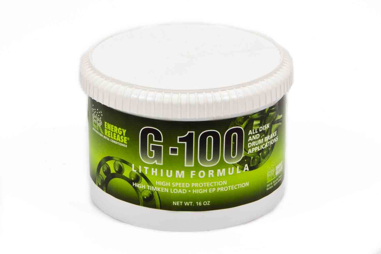 ENERGY RELEASE G-100 Grease Lithium 16oz Tub P008-T