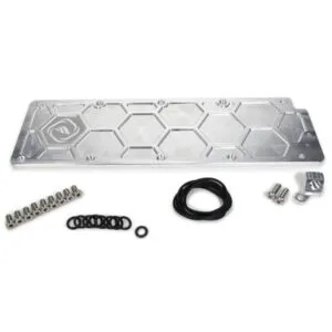 FRANKENSTEIN ENGINE DYNAMICS Billet Alm Valley Plate LSX Block Machine Finish 211059