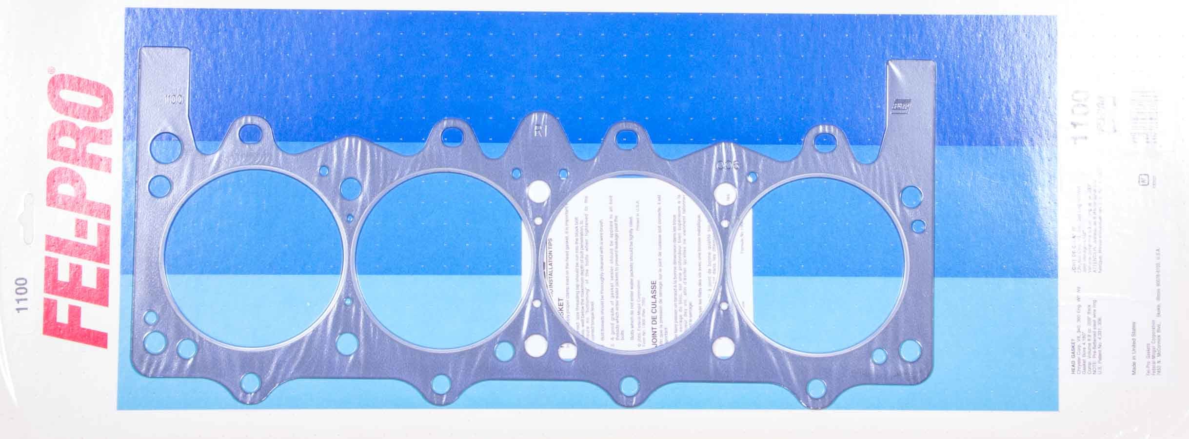 FEL-PRO SBM Head Gasket - 64-89 18 Bolt Heads 1100