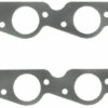 FEL-PRO BB Chevy Exhaust Gaskets ROUND LARGE RACE PORTS 1412