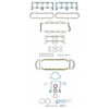FEL-PRO Engine Gasket Set - SBM 273-318 64-78 260-1153