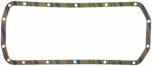 Fel-Pro OS 12992 C Oil Pan Gasket Set - Cork-Rubber Formulation, For Engine Repairs