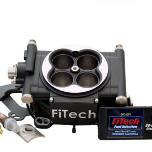 FiTECH FUEL INJECTION Go EFI 4 600hp Basic Kit Matte Black 30002