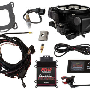 FiTECH FUEL INJECTION Go EFI Classic 550 HP EFI w/External ECU Black 30021