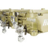 FiTECH FUEL INJECTION Go EFI 3x2 Tri Power EFI System Classic Gold 39610