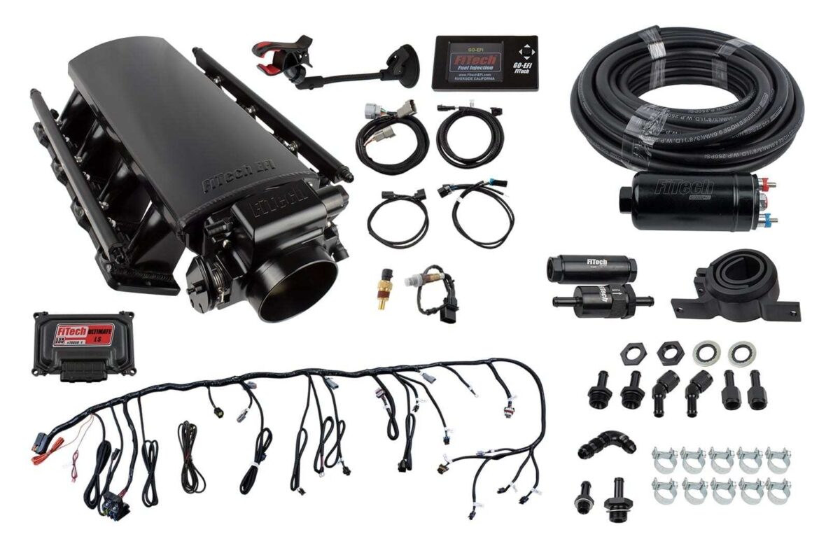 FiTECH FUEL INJECTION Ultimate LS 750 HP EFI System/ Short LS7 Intake 71017