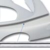 FIVESTAR Backup Plate Kit Roof to Quarter Panel 000-27B