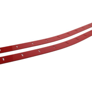 FIVESTAR ABC Wear Strips Lower Nose 1pr Red 000-400-R