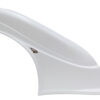 FIVESTAR MD3 Plastic Dirt Fender White New Style 007-25-WR