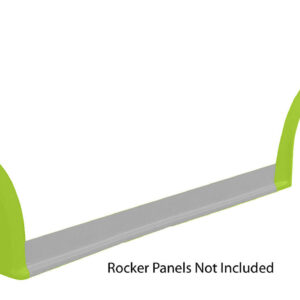 FIVESTAR MD3 Wheel Flares Dirt Flresnt Yellow Left 007-261-FYL