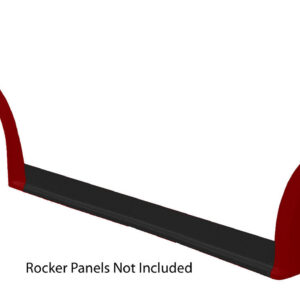 FIVESTAR MD3 Wheel Flares Dirt Red Right 007-261-RR