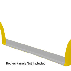 FIVESTAR MD3 Wheel Flares Dirt Yellow Right 007-261-YR