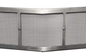 FIVESTAR Nose Screen Monte Carlo MD3 Upper 3/16in Mesh BK 021-4131-B