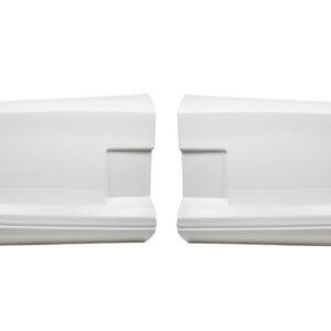 FIVESTAR 88 Monte Bumper Cover White Plastic 021-450-W