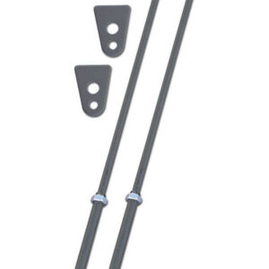 FIVESTAR Body Brace Kit Aluminum Adjustable 2pk Premium 10001-75933